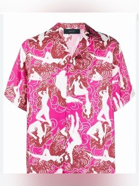 Amiri Silk Button upShirt